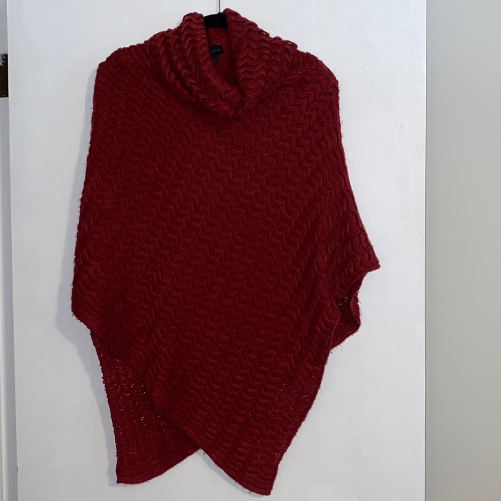 Steve Madden - Cozy Wine Poncho